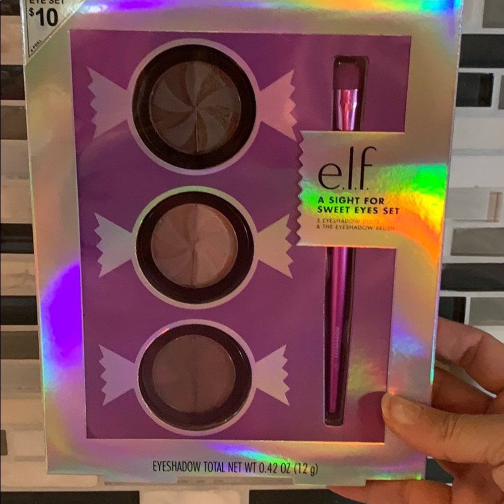 NEW Elf 3 Eyeshadow Duo & Eyeshadow Brush